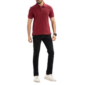 Camiseta de algodón 100% para hombre, cuello de Polo, calidad superior, suave, transpirable, 220 gramos, cómoda, ligera, de punto, ropa informal - Product Image 4