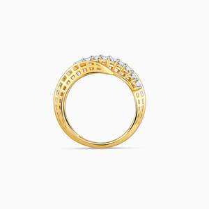 แหวนเพทายสีเงินคุณภาพดีประณีตสวยงามสายรัดแวววาวระยิบระยับสำหรับผู้หญิงเครื่องประดับที่เรียบง่ายร่วมสมัยครบรอบการหมั้น - Product Image 6