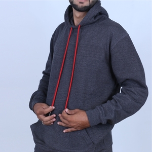 Ensemble de survêtement sport personnalisé en coton 100% de haute qualité, confortable pour l'entraînement en salle de sport, pour hommes, à capuche unie pour l'hiver - Product Image 5