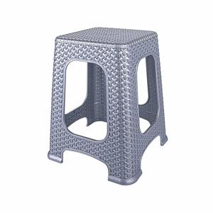 SARAL RATTAN grande sgabello S-2004 grigio