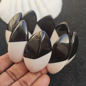 Juego de brazaletes nupciales indios de alta calidad para mujer, brazaletes de cristal Kundan, brazaletes acrílicos Punjabi Chuda para boda, Dulhan Choora - Product Image 1