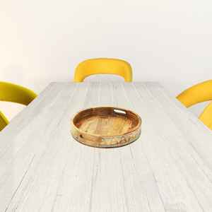 Bandeja de madera para desayuno, nuevo diseño personalizado para el hogar y la cena, bandeja de madera para servir comida para la venta caliente - Product Image 3