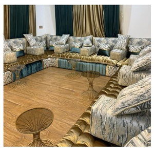 <b>Arabic</b> Majlis majlis style <b>sofa</b> classic design Elegant living room set Luxury corner seating Space-saving design - Product Image 1