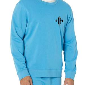 Top Design OEM Service Diseño personalizado Sudadera de hombre de alta calidad 100% algodón Patrón sólido de ATLANTIC - Product Image 1