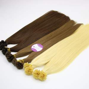 Extensiones de Cabello con Punta, Sin Devoluciones, Se Pueden Cortar, Doble Trama, 12a, Extensiones de Cabello Humano Remy de Primera Calidad, Anudadas a Mano - Product Image 2