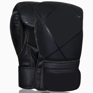 Professional POWER PUNCH 14 OZ Cowhide Leather Customizable Hook Loop <b>Boxing</b> <b>Gloves</b> Breathable High-Density for <b>Kick</b> <b>Boxing</b> MMA - Product Image 6