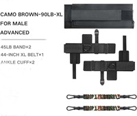 Entrenador de salto vertical con bandas de resistencia de fuerza de pierna, tipo tira para baloncesto, triple salto, fútbol, voleibol, entrenamiento
