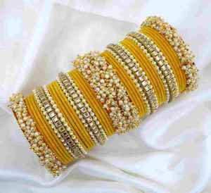 2025 Luxury Multicolor Vintage Wedding Bridal Bangles Churiya <b>Set</b> Third Party Certified Fashion <b>Bracelets</b> for Weddings - Product Image 4