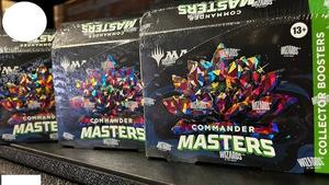 Caja de Sobres de Colección Commander Masters, Nueva y Sellada, para la Familia de Juegos de Cartas Magic: The Gathering, Ecológica - Product Image 2