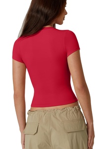 Fabricant de vêtements en gros, t-shirts respirants, prix bas, produits de haute qualité, séchage rapide, usage quotidien. - Product Image 4