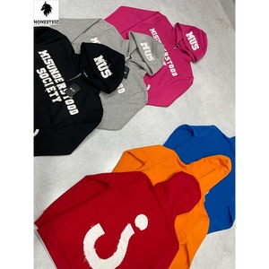 เสื้อฮู้ดผ้าฟลีซปักโลโก้ได้ตามต้องการของผู้ชายเสื้อสเวตเชิ้ตลำลองฤดูหนาวแบบลำลองเทคนิคการพิมพ์ลายนูนบนหน้าจอแบบ3D เทคนิคซักได้ - Product Image 6