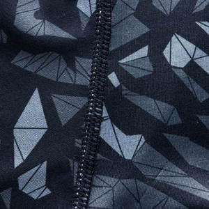 เสื้อป้องกันผดผื่นสำหรับผู้ชายผ้าสแปนเด็กซ์/ โพลีเอสเตอร์แขนยาวแห้งเร็วสำหรับยิมวิ่งกลางแจ้งฝึกซ้อม - Product Image 2