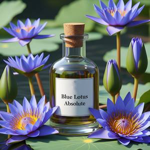 Huile de Lotus ouvre-marine bleue, 1 pièce, plante de nyphaea pwulée - Product Image 1