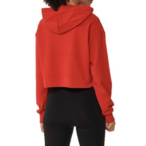 Sudadera con Capucha Corta para Mujer, Otoño Invierno, Talla Grande, Ecológica, Resistente al Viento, con Logotipo Frontal Personalizado, Informal - Product Image 2
