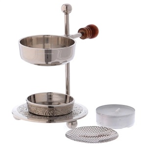 กระถางธูปทองเหลืองโบราณสำหรับเครื่องหอมกลิ่นหอมของบ้านเมืองธูปโลหะที่สง่างามดีไซน์ล่าสุด - Product Image 5