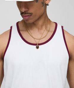 Débardeur confortable en tissu de coton extensible pour hommes, vêtements de sport et d'entraînement, gilet sans manches pour le fitness et le confort - Product Image 5