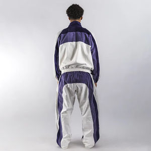 Conjunto de pantalones de chándal de algodón 100% de gran tamaño para hombre, diseño personalizado, ropa de calle de peso pesado de 500GSM, estampado para invierno - Product Image 5