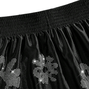 กางเกงมวยไทยแฟชั่นคุณภาพสูง ผลิตจากผ้าซาติน ประดับด้วยคริสตัล สามารถปรับแต่งได้ กางเกงคิกบ็อกซิ่ง กางเกง MMA แบบสั่งทำ - Product Image 3