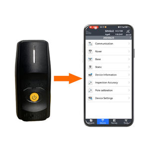 جهاز مسح <span class=keywords><strong>GPS</strong></span> محمول باليد SmartPNT I60 بتقنية RTK، مستقبل GNSS عالي الأداء بتردد 20 هرتز مع وحدة قياس الحركة المدمجة، متين للاستخدام الخارجي والتنقل - Product Image 1