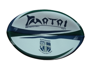 Balle de rugby toutes saisons de qualité supérieure Taille-4 Construction en caoutchouc durable de haute qualité avec poignée longue durée - Product Image 5