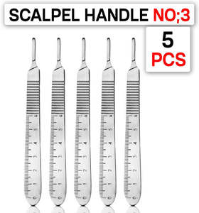 Cuchilla Quirúrgica Dental FENTEX Premium con Mango de Acero Inoxidable, Fuente de Alimentación Manual, Certificación CE, Instrumentos Quirúrgicos para Uso Hospitalario - Product Image 4