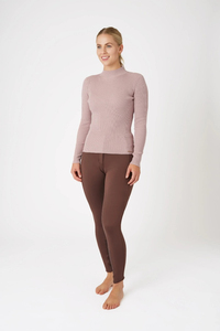 Chandails d'équitation pour femmes de qualité supérieure coupe ajustée conception équestre respirante durabilité renforcée chandails pour femmes élégants OEM - Product Image 6
