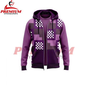Sports wear hoodie <b>zipper</b> <b>jacket</b> - Product Image 3