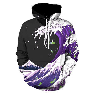 Sudadera con capucha para hombre de talla grande sublimada personalizada 2024, ropa de invierno con patrón impreso en 3D y métodos en relieve, talla XS - Product Image 6