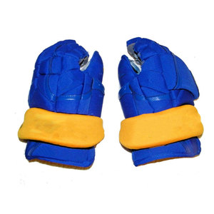 Gants de hockey sur glace respirants de haute qualité avec paume sécurisée, adhérence moderne, fermeture à lacets, protection UV et conception à doigts complets - Product Image 1