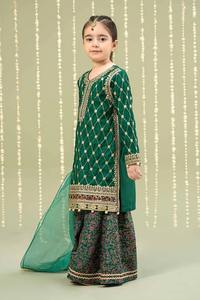 Elegante Vestido Formal Pakistaní para Niña con Camisa Lehenga Choli en Acrílico de Alta Calidad para Fiestas de Eid, Mehndi y Cumpleaños - Product Image 4