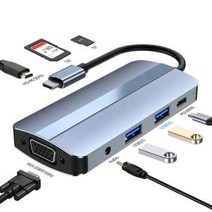 Cargador USB Multipuerto 8 en 1 con Adaptadores y Conectores de Carga Rápida PD - Product Image 3