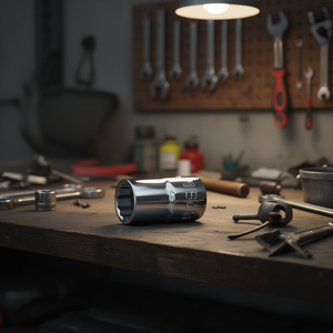 Llaves de boca poligonal cromadas con accionamiento cuadrado hembra de 1/2 pulgada - Product Image 3