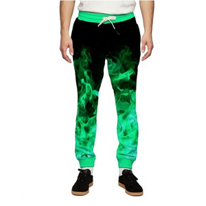 <b>Men's</b> Casual Sweat Pants Custom Logo/Designs High Quality Durable Eco-Friendly Quick Dry Lightweight Fabric Sublimation <b>Trunks</b> - Product Image 5