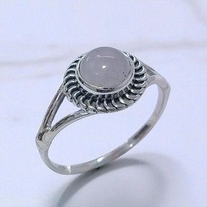 เครื่องประดับคริสต์มาสแหวนเงินแท้925ประดับอัญมณีลาบราดอไรต์ - Product Image 3