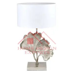 Aluminium Ginkgo Leaf Table Lamp Home & Table Decorations Modern Aluminium Table Lamp for Office & Home Decorations