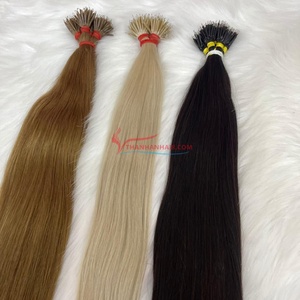 100% ต่อผมผมคนเรีมีเวียดนามเรียทเรียตส์ปลายผมแหวนนาโนแบบยังไม่ผ่านกระบวนการขายส่ง - Product Image 2