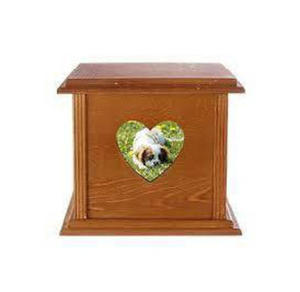 Vente chaude Style américain moderne chat et chien urnes commémoratives qualité animal de compagnie crémation cendres souvenir avec cadre Photo - Product Image 1