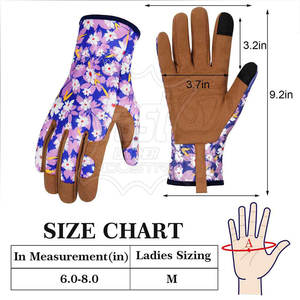 Gants de jardinage multi-usages pour une utilisation quotidienne, gants de jardinage en coton écologiques, ajustement confortable, en vente - Product Image 3