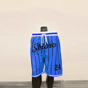 Short en maille sur mesure de couleur unie pour hommes Vente en gros Short en maille de sport de haute qualité pour l'été à séchage rapide - Product Image 1