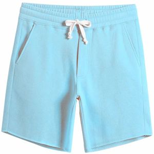 Unisex Customizable Gym Workout <b>Board</b> Shorts High Waist Drawstring Solid 100% Cotton Anti-Wrinkle Quick Dry Breathable 5 Inch - Product Image 4