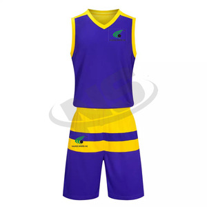 Uniforme de baloncesto de poliéster 100% de alta calidad, ropa de equipo hecha a medida, camiseta y pantalones cortos de sublimación para hombres para deportes al aire libre - Product Image 4