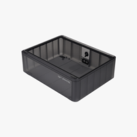 Accessoires pour imprimante 3D Bambu Lab AMS, unité de couvercle inférieur en plastique noir