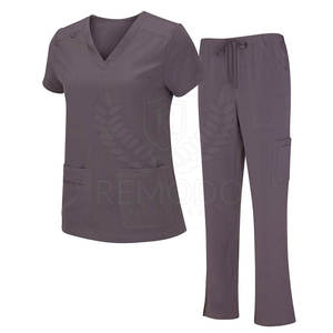 Camisas Polo médicas personalizadas para enfermeras, conjuntos de uniformes médicos de alta calidad para correr, proveedores de uniformes de hospital, uniformes de enfermería para mujeres - Product Image 4