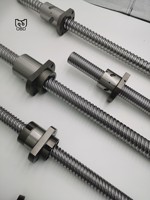 C5 mur bola tunggal presisi BK/BF15 sekrup bola baja tahan karat SFU1204/SFU2010 produk harga rendah untuk 200-500mm
