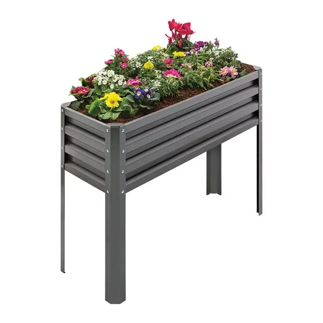 Goedkopere Fabriek Direct Monster Verkopen Groothandel Alle Verhoogde Tuin Bed Verhoogde Plantenbak Container Voor Kweekdoos Outdoor Plantenbakken