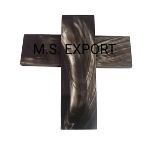 Mango de cuchillo de cuerno de búfalo ecológico personalizado de alta calidad, losas pulidas naturales duraderas, estilo amor, tipo hueso, artesanías naturales - Product Image 6