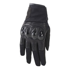 Guantes de Motocicleta de Cuero de Alta Calidad, Transpirables, con Palmas Acolchadas, Diseño Transpirable para Deportes y Carreras - Product Image 1