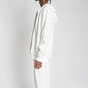 Sweats à capuche intégraux avec fermeture éclair de haute qualité avec un design unique Vêtements de rue les plus vendus pour l'hiver Prix de gros - Product Image 4