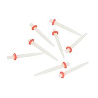 Matériel de réparation dentaire pour vis de prothèse, couronnes et piliers en fibre de verre et fibre de quartz dentaire, avec 4 forets dentaires, polyvalent pour dents
