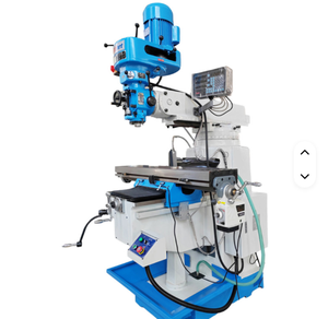 Machine de perçage et de fraisage à tourelle verticale à plusieurs vitesses 10 x 50 po DRO MX1050 - Product Image 5